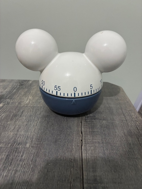 Other - Blue and white Mickey Mouse timer
